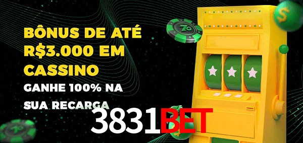 3831Bet melhor bônus de depósito